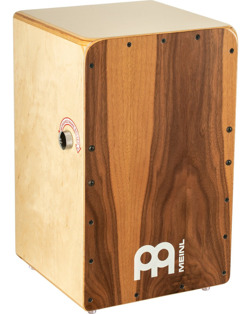 Meinl Percussion SCP100WN Snarecraft Professional Series Cajon 100 - Walnut