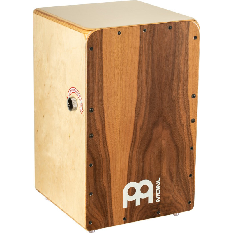 Meinl Percussion SCP100WN Snarecraft Professional Series Cajon 100 - Walnut