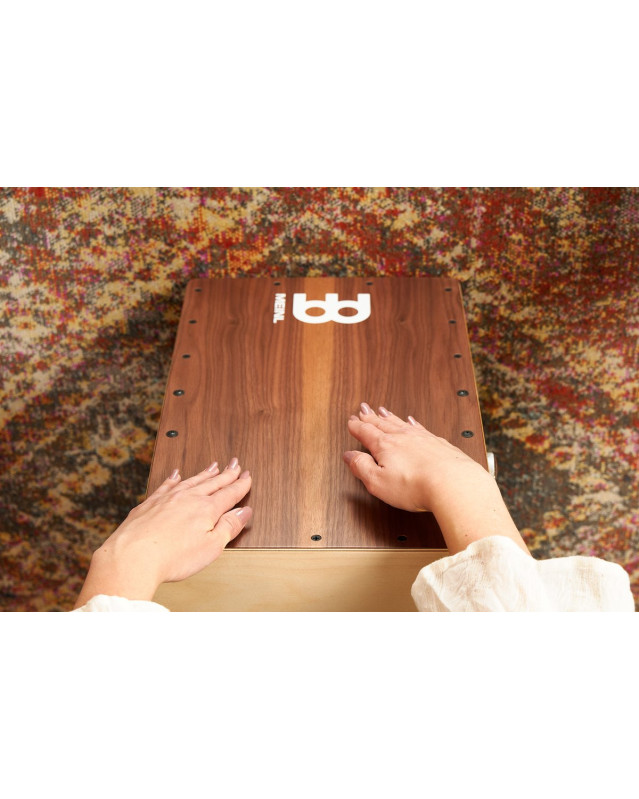 Meinl Percussion SCP100WN Snarecraft Professional Series Cajon 100 - Walnut