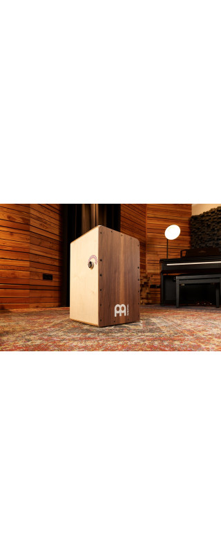 Meinl Percussion SCP100WN Snarecraft Professional Series Cajon 100 - Walnut