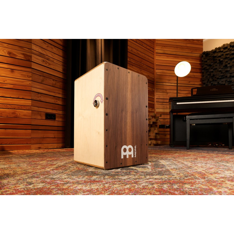Meinl Percussion SCP100WN Snarecraft Professional Series Cajon 100 - Walnut