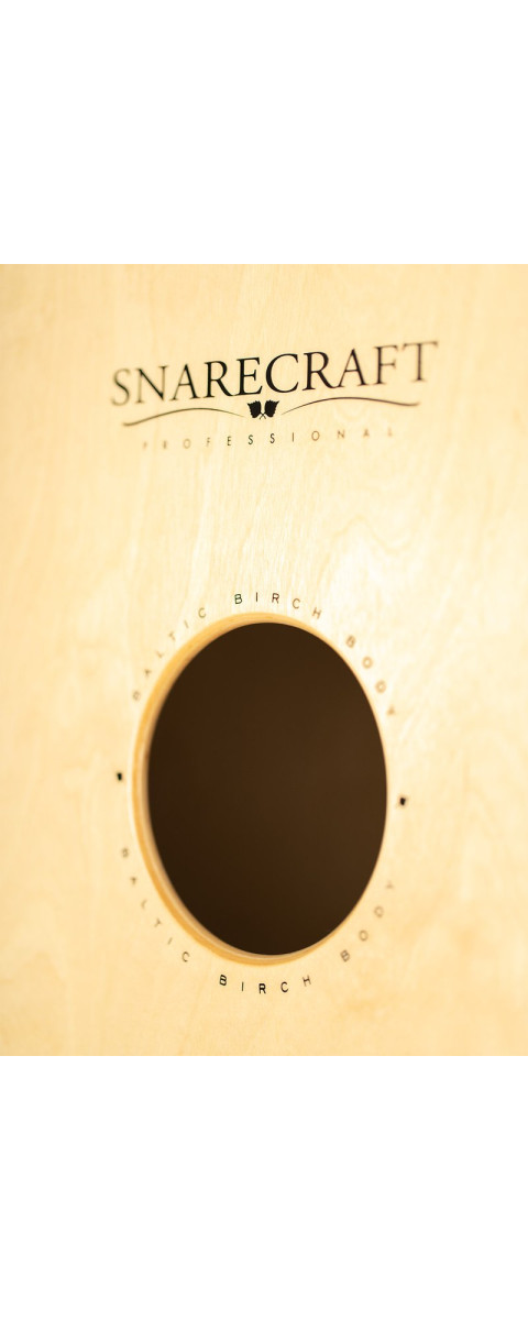 Meinl Percussion SCP100WN Snarecraft Professional Series Cajon 100 - Walnut