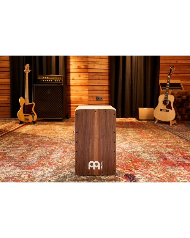 Meinl Percussion SCP100WN Snarecraft Professional Series Cajon 100 - Walnut