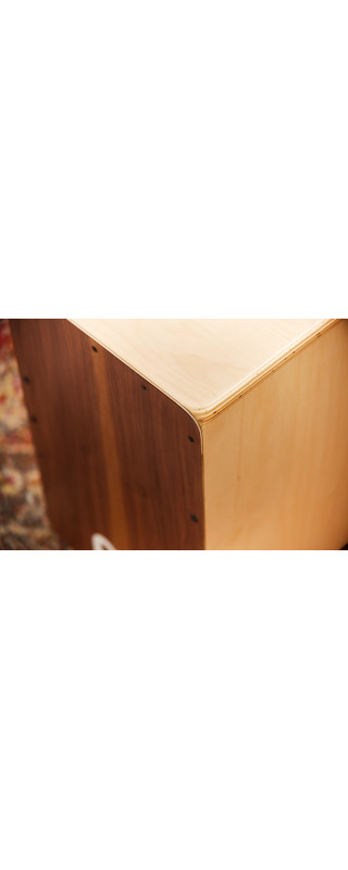 Meinl Percussion SCP100WN Snarecraft Professional Series Cajon 100 - Walnut