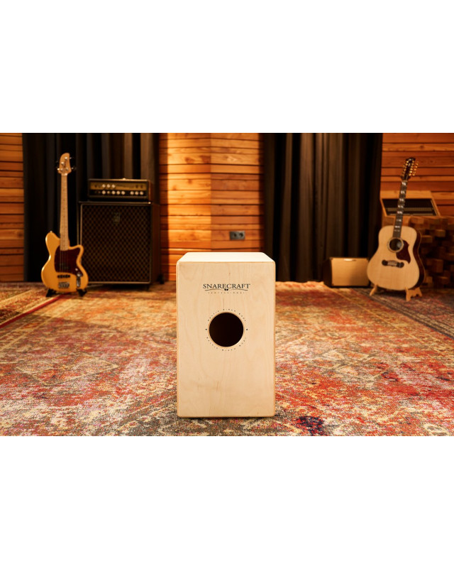 Meinl Percussion SCP100WN Snarecraft Professional Series Cajon 100 - Walnut