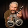 Meinl Percussion SH45GR Luis Conte Stadium Shaker - Grey