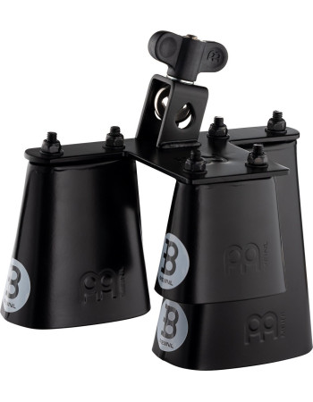 Meinl Percussion SLTRI-BK Triple Bell Series Triple Bell 5