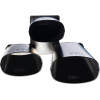 Meinl Percussion SLTRI-BK Triple Bell Series Triple Bell 5