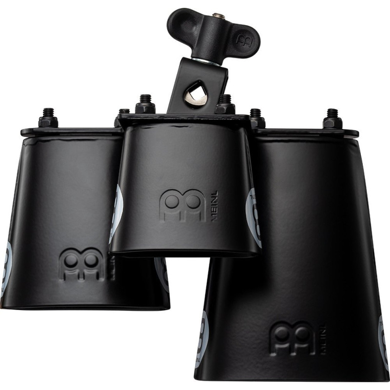 Meinl Percussion SLTRI-BK Triple Bell Series Triple Bell 5