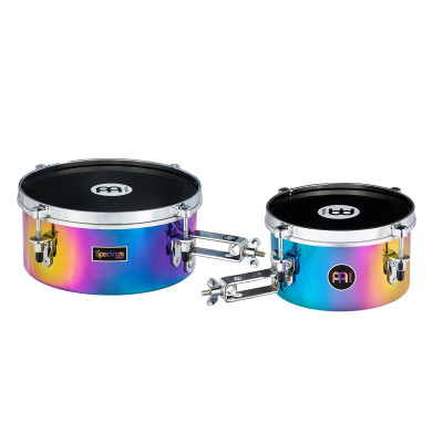 Meinl Percussion SMIT810 Spectrum Series Drummer Mini Timbales 8