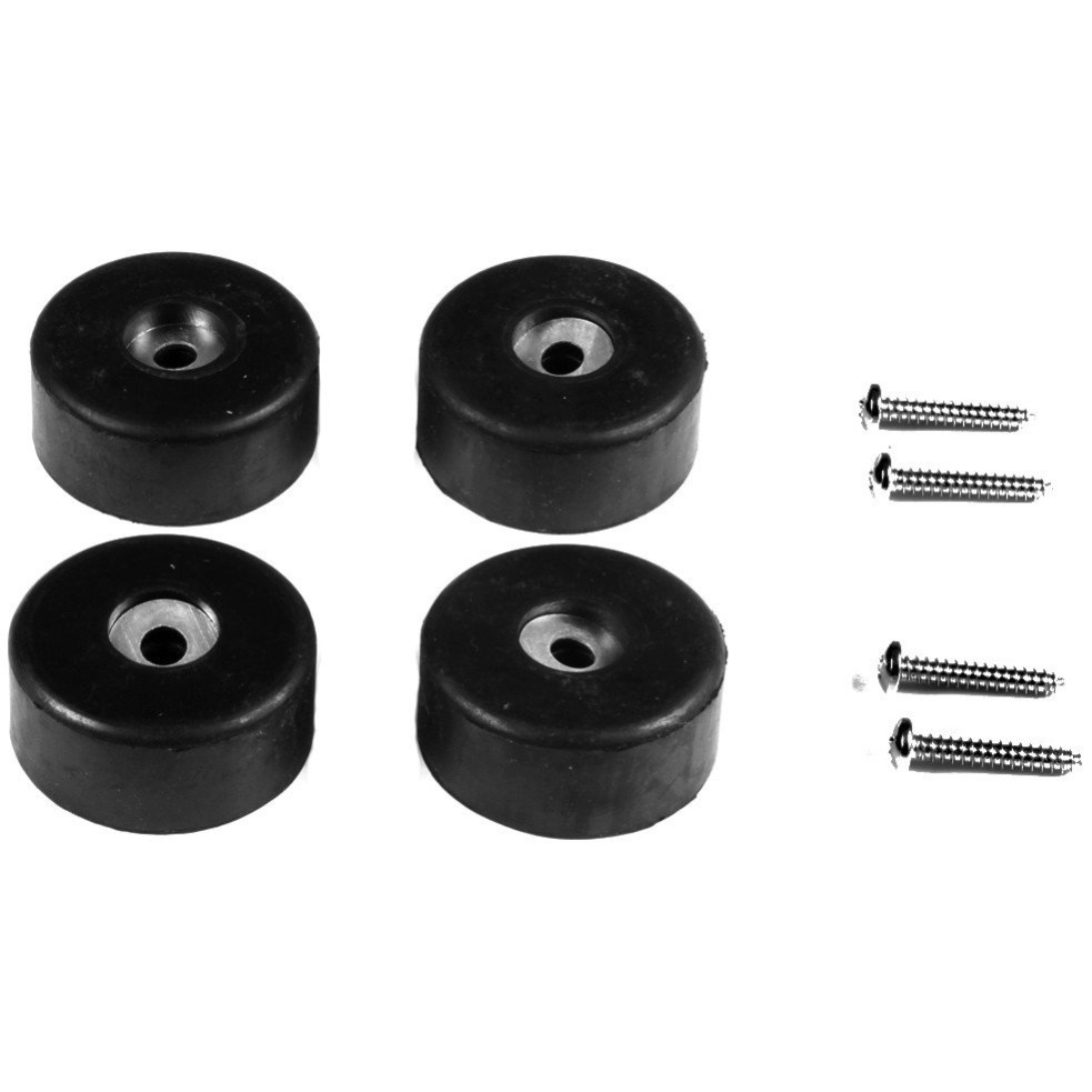 Meinl Percussion SPARE-79 rubber feet (incl. screws) - for cajons (4 pieces)