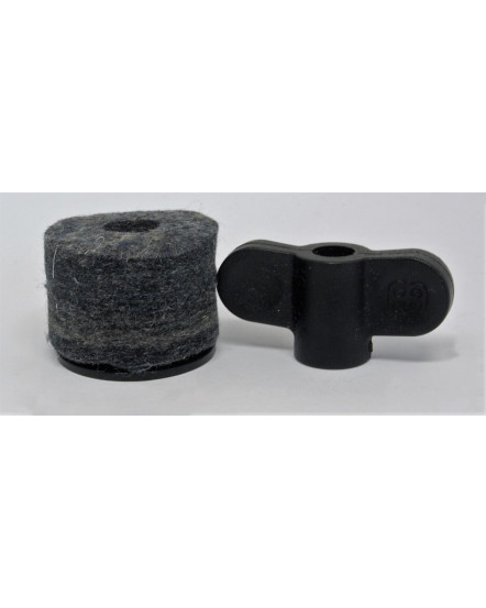 Meinl Percussion SPARE-86 Felt Washer + Wing Nut for MCBS