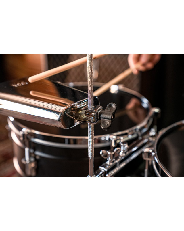 Meinl Percussion STB750-CH Chrome & Steel Finish Salsa Timbales Cowbell - 7 1/2