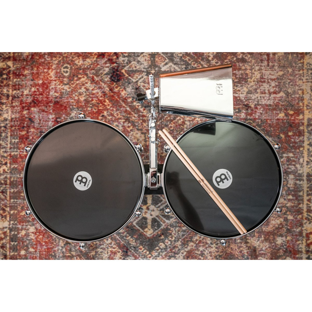 Meinl Percussion STB750-CH Chrome & Steel Finish Salsa Timbales Cowbell - 7 1/2