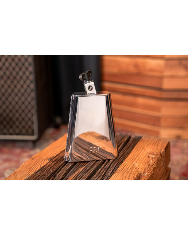 Meinl Percussion STB750-CH Chrome & Steel Finish Salsa Timbales Cowbell - 7 1/2