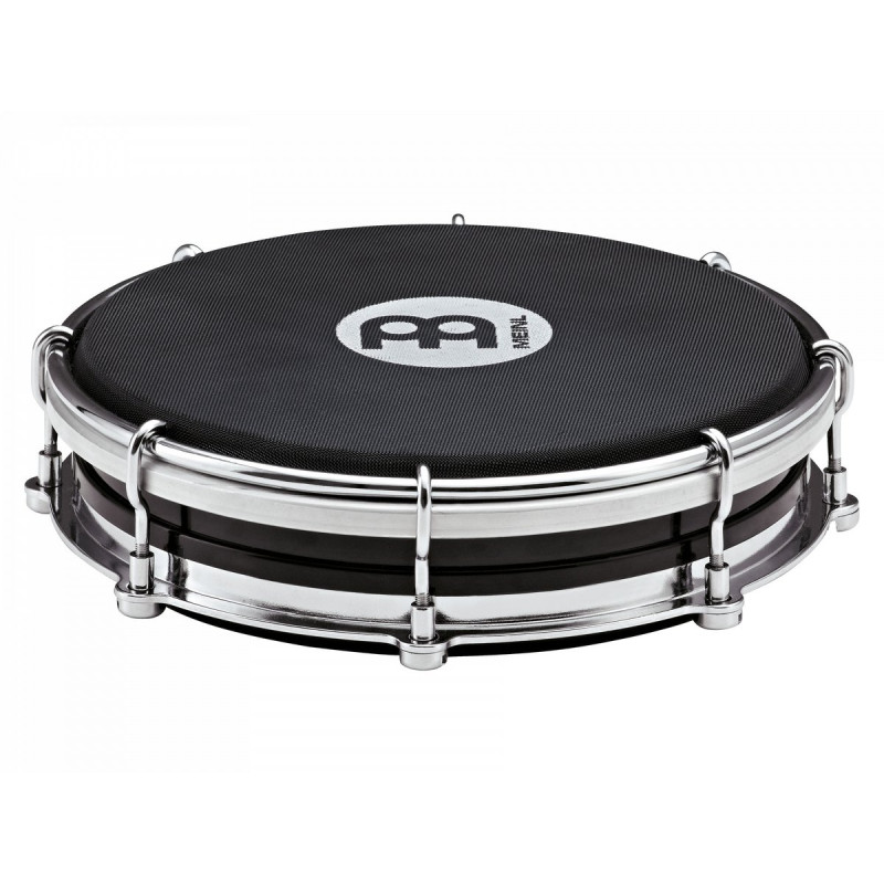 Meinl Percussion STBR06ABS-BK Samba Series Silent Tamborim - 6