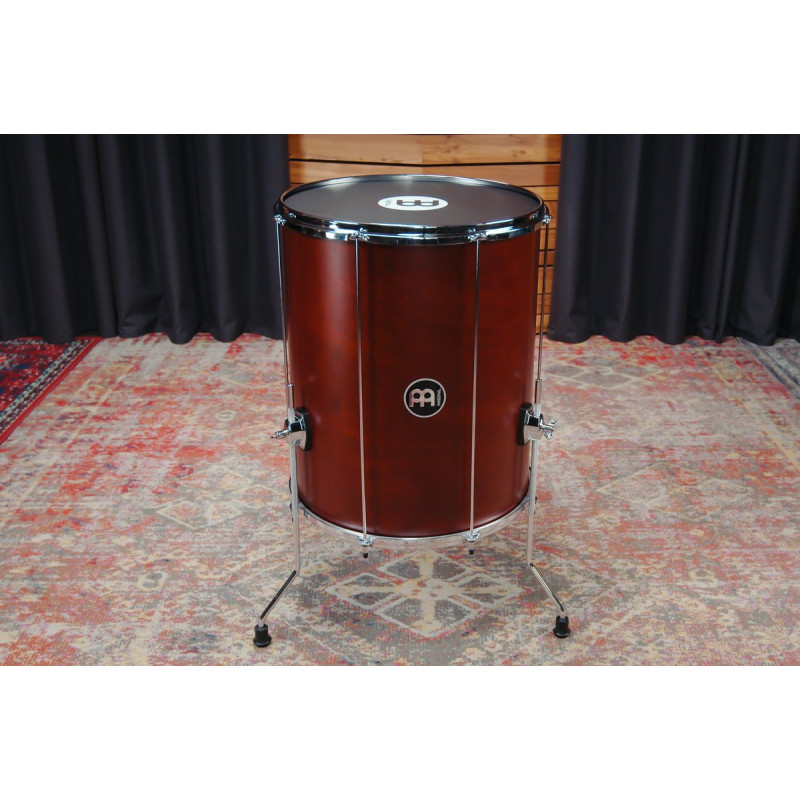 Meinl Percussion SU18-L-AB-M Traditional Standalone Wood Series Surdo Drum - 18