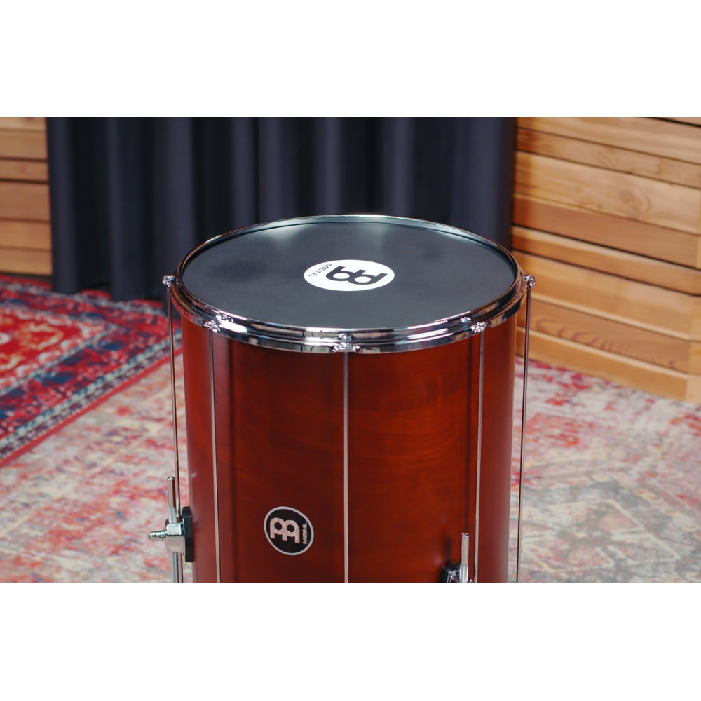 Meinl Percussion SU18-L-AB-M Traditional Standalone Wood Series Surdo Drum - 18