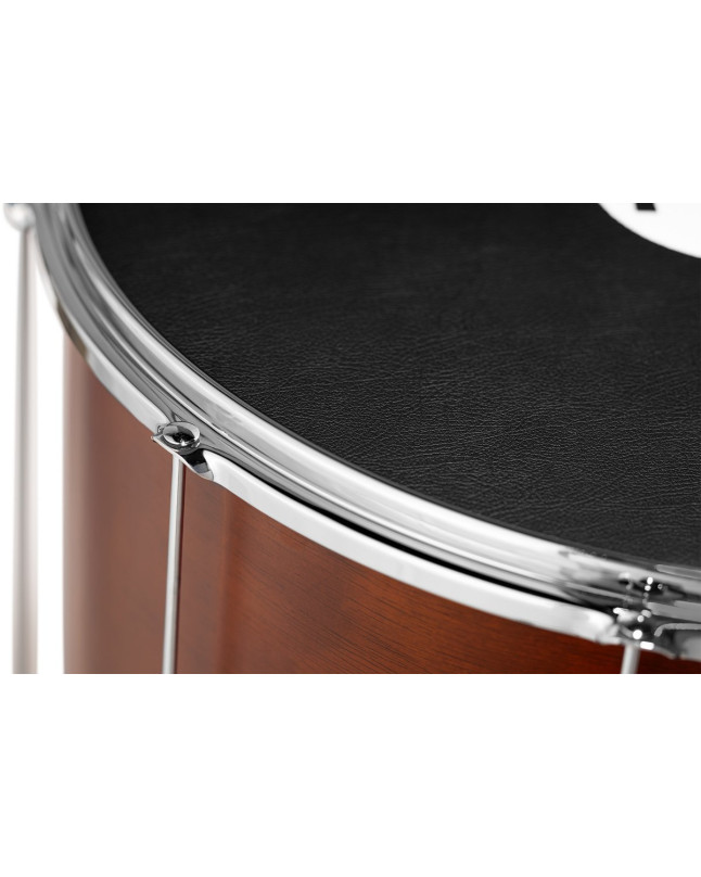 Meinl Percussion SU22-L-AB-M Traditional Standalone Wood Series Surdo Drum - 22