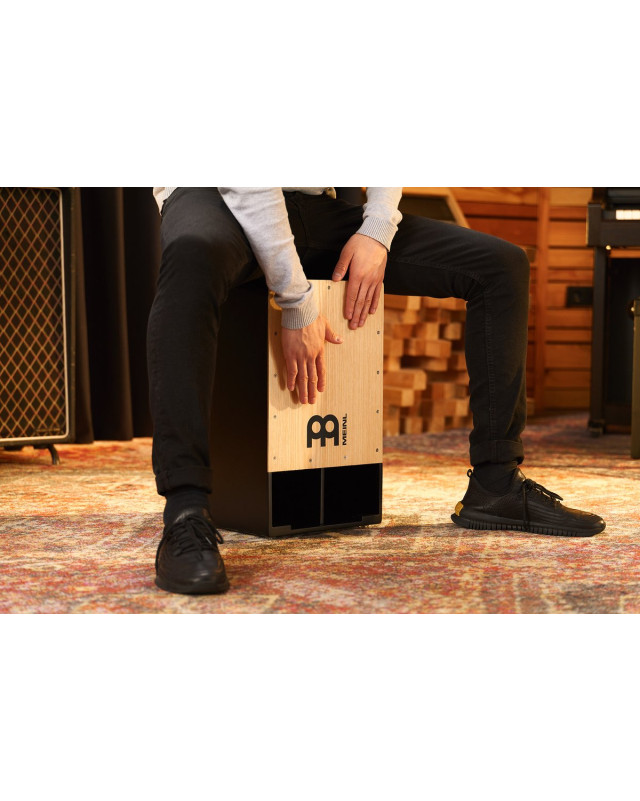 Meinl Percussion SUBCAJ1AWA Bass Series Subwoofer Cajon - American White Ash