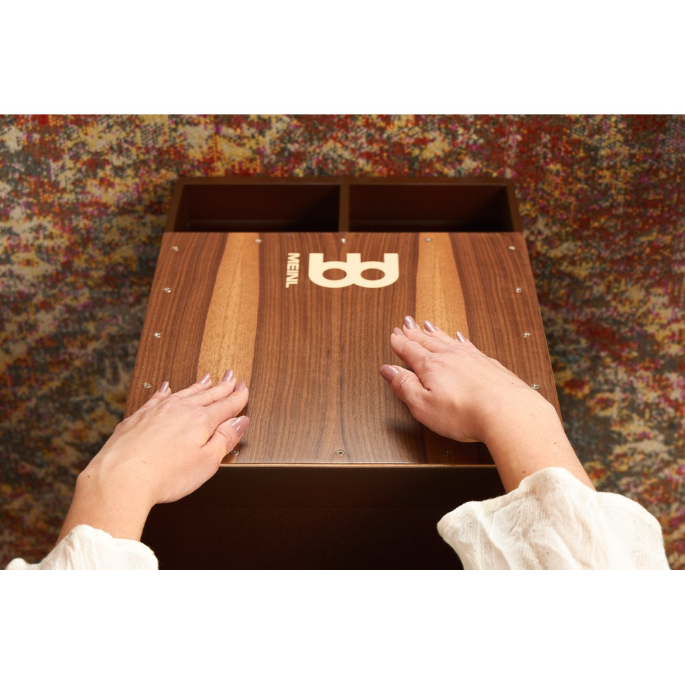 Meinl Percussion SUBCAJ5WN Bass Series Subwoofer Cajon - Walnut
