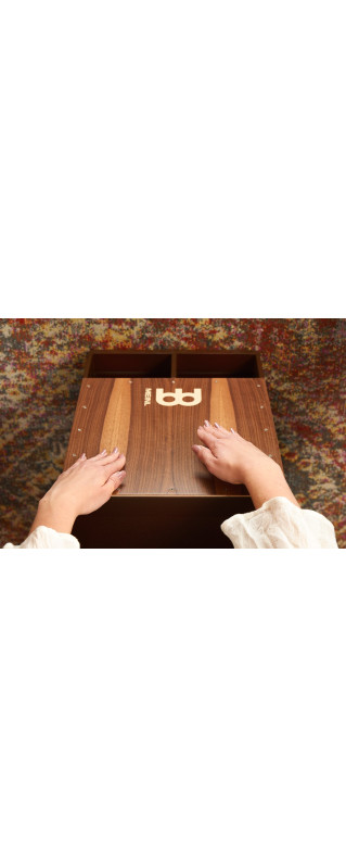 Meinl Percussion SUBCAJ5WN Bass Series Subwoofer Cajon - Walnut