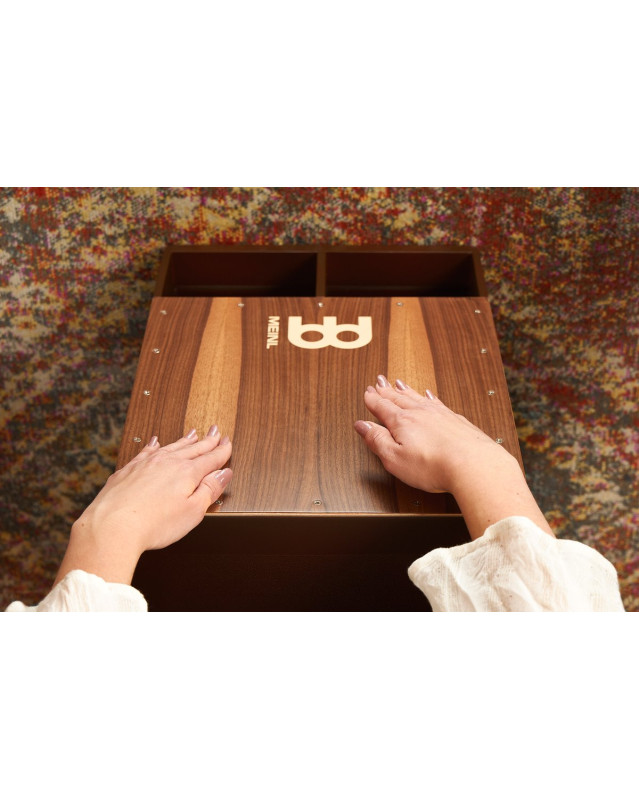 Meinl Percussion SUBCAJ5WN Bass Series Subwoofer Cajon - Walnut