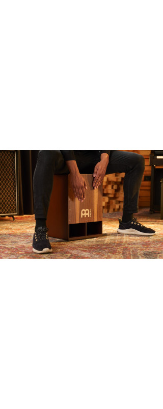 Meinl Percussion SUBCAJ5WN Bass Series Subwoofer Cajon - Walnut
