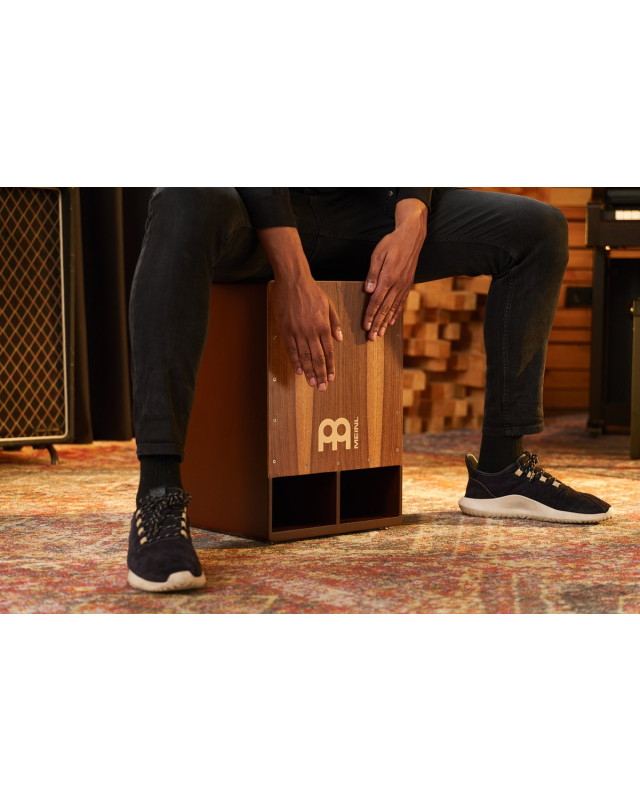 Meinl Percussion SUBCAJ5WN Bass Series Subwoofer Cajon - Walnut
