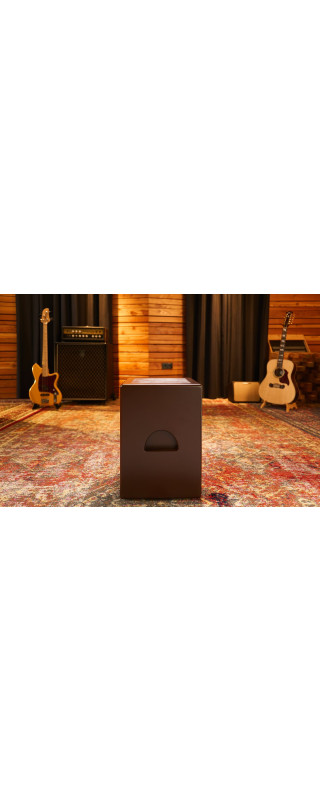 Meinl Percussion SUBCAJ5WN Bass Series Subwoofer Cajon - Walnut