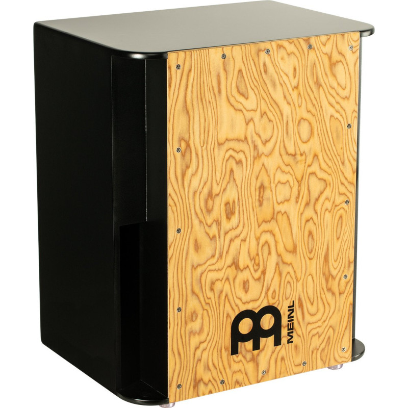 Meinl Percussion SUBCAJ6MB-M Bass Series Vertical Subwoofer Cajon - Makah-Burl