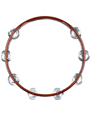 Meinl Percussion TA1A-AB Traditional Wood Series Tambourine - 10