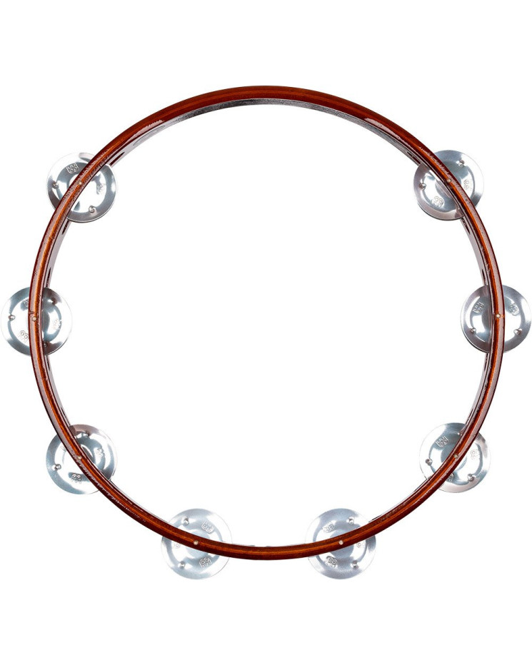 Meinl Percussion TA1A-AB Traditional Wood Series Tambourine - 10