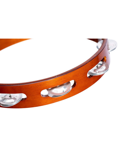 Meinl Percussion TA1A-AB Traditional Wood Series Tambourine - 10