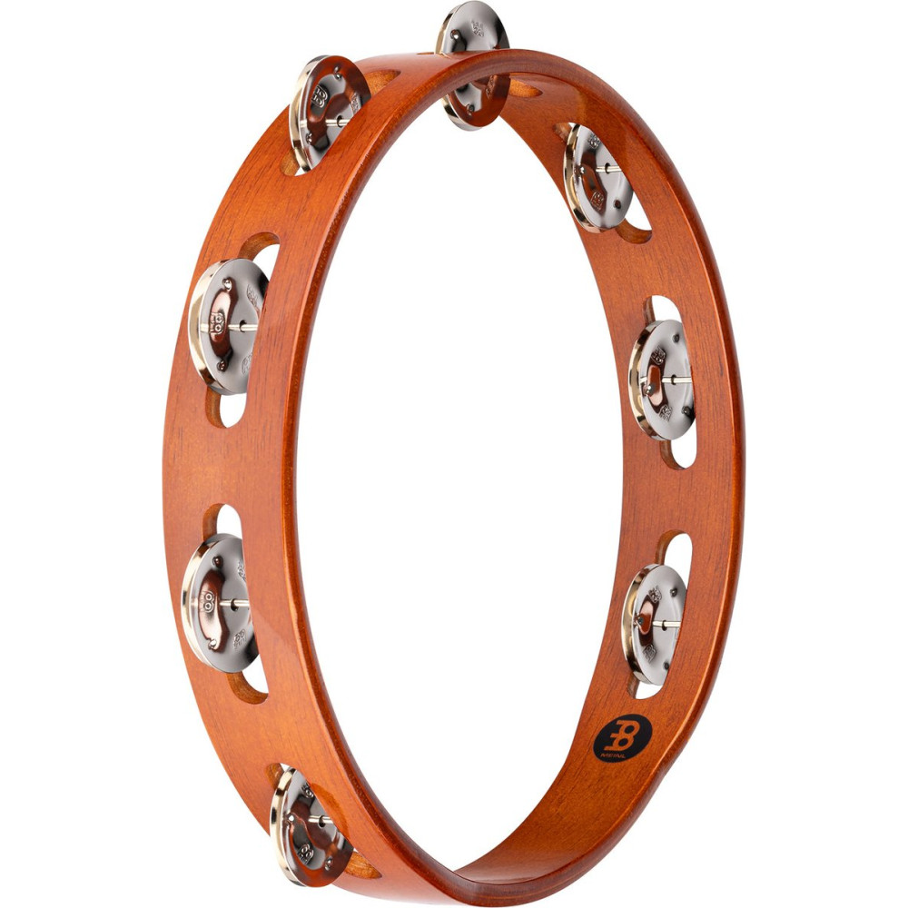 Meinl Percussion TA1AB Traditional Wood Series Tambourine - 10