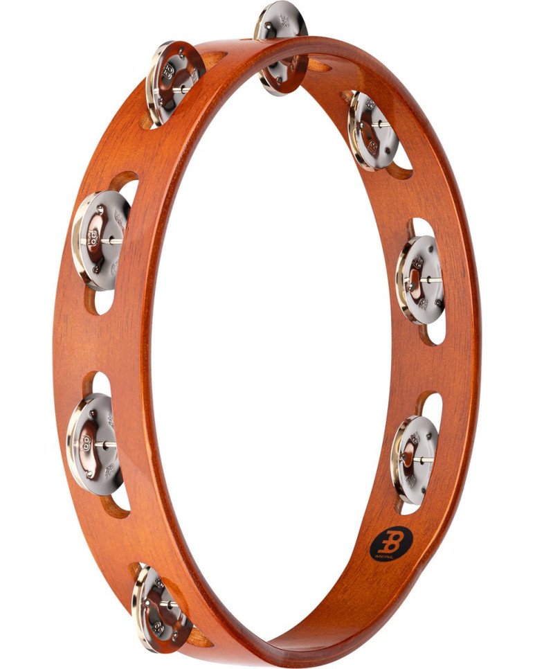 Meinl Percussion TA1AB Traditional Wood Series Tambourine - 10