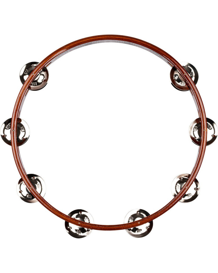 Meinl Percussion TA1AB Traditional Wood Series Tambourine - 10