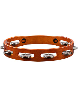 Meinl Percussion TA1AB Traditional Wood Series Tambourine - 10