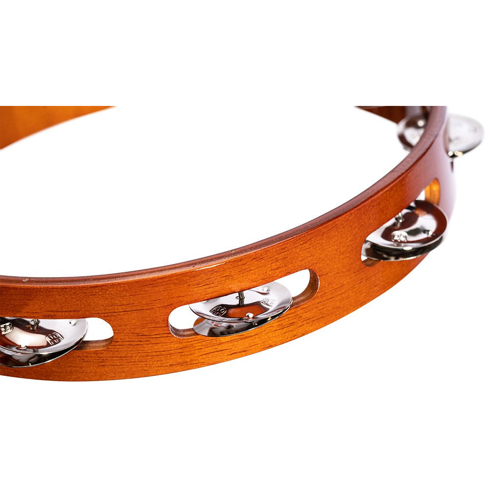 Meinl Percussion TA1AB Traditional Wood Series Tambourine - 10