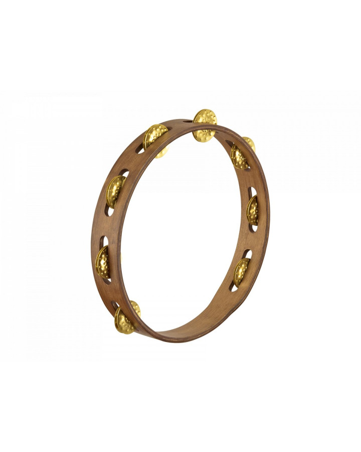 Meinl Percussion TA1V-WB Traditional Wood Series Tambourine - 10