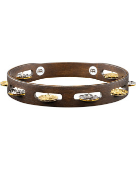 Meinl Percussion TA1VM-WB Vintage Wood Series Tambourine - 10