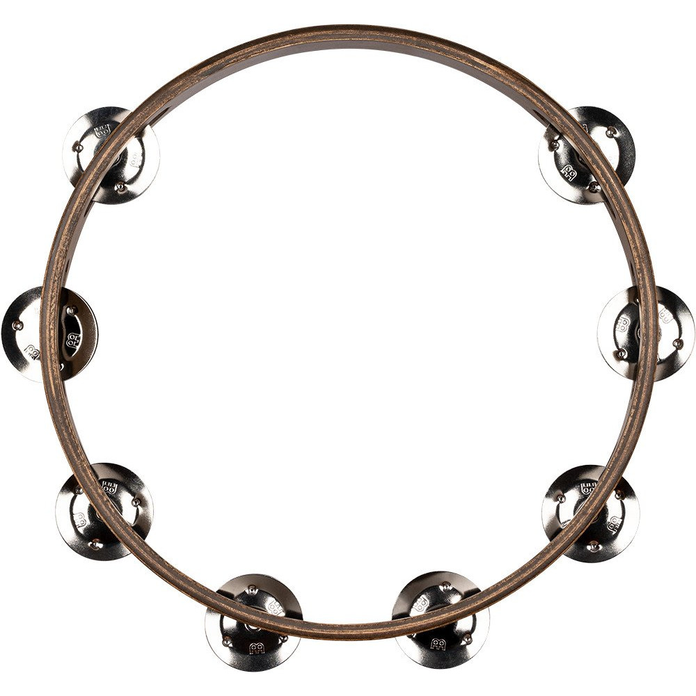 Meinl Percussion TA1WB Traditional Wood Series Tambourine - 10