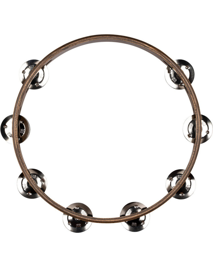 Meinl Percussion TA1WB Traditional Wood Series Tambourine - 10