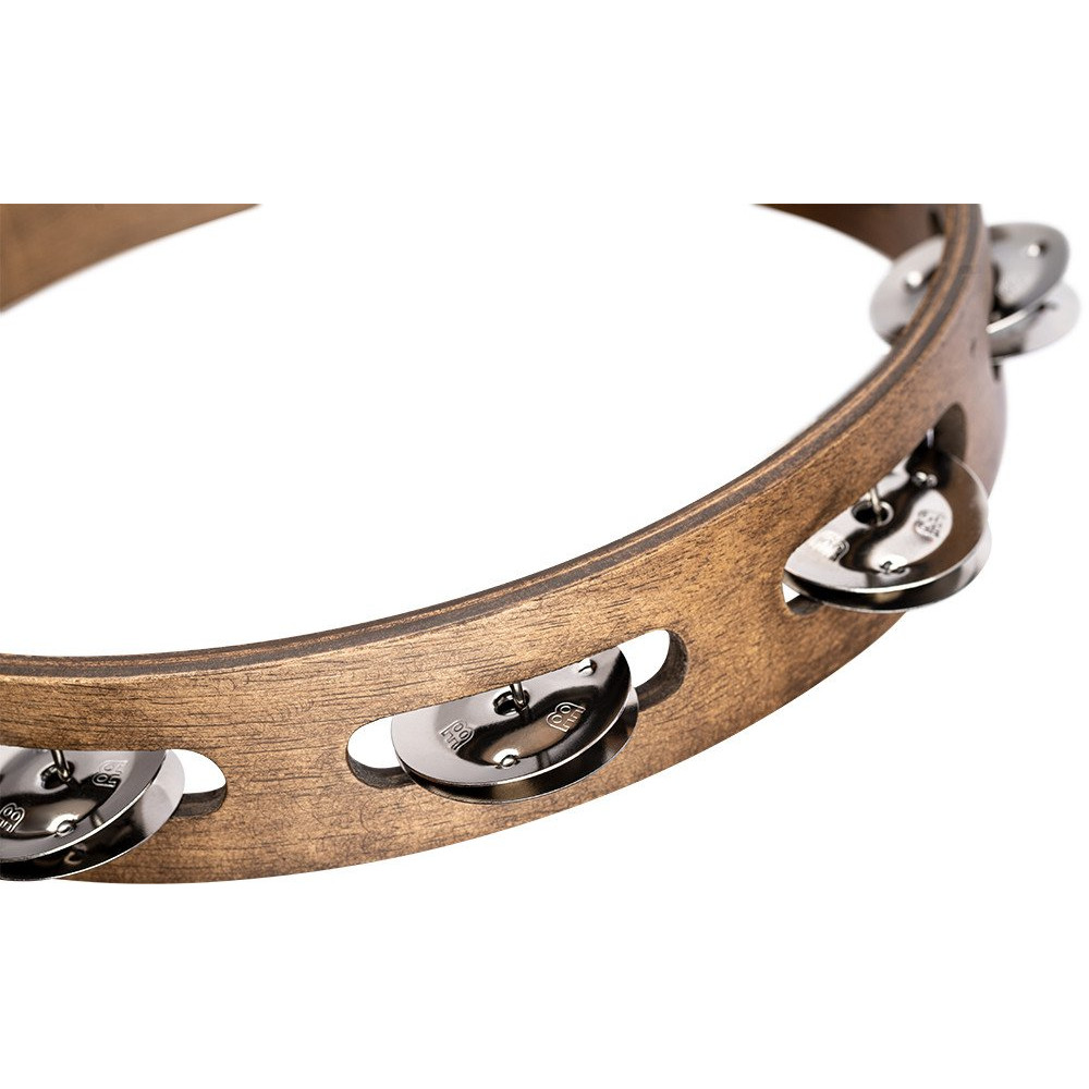 Meinl Percussion TA1WB Traditional Wood Series Tambourine - 10