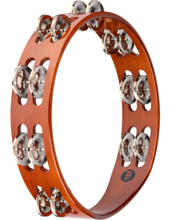 Meinl Percussion TA2AB Traditional Wood Series Tambourine - 10