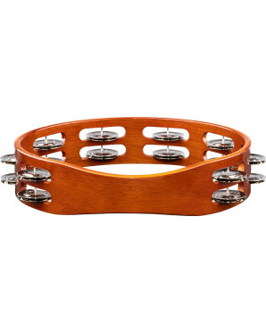 Meinl Percussion TA2AB Traditional Wood Series Tambourine - 10