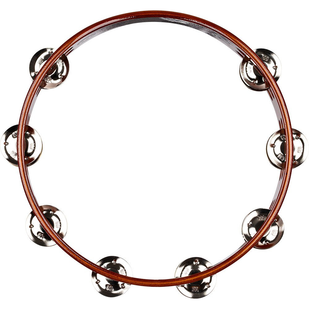 Meinl Percussion TA2AB Traditional Wood Series Tambourine - 10