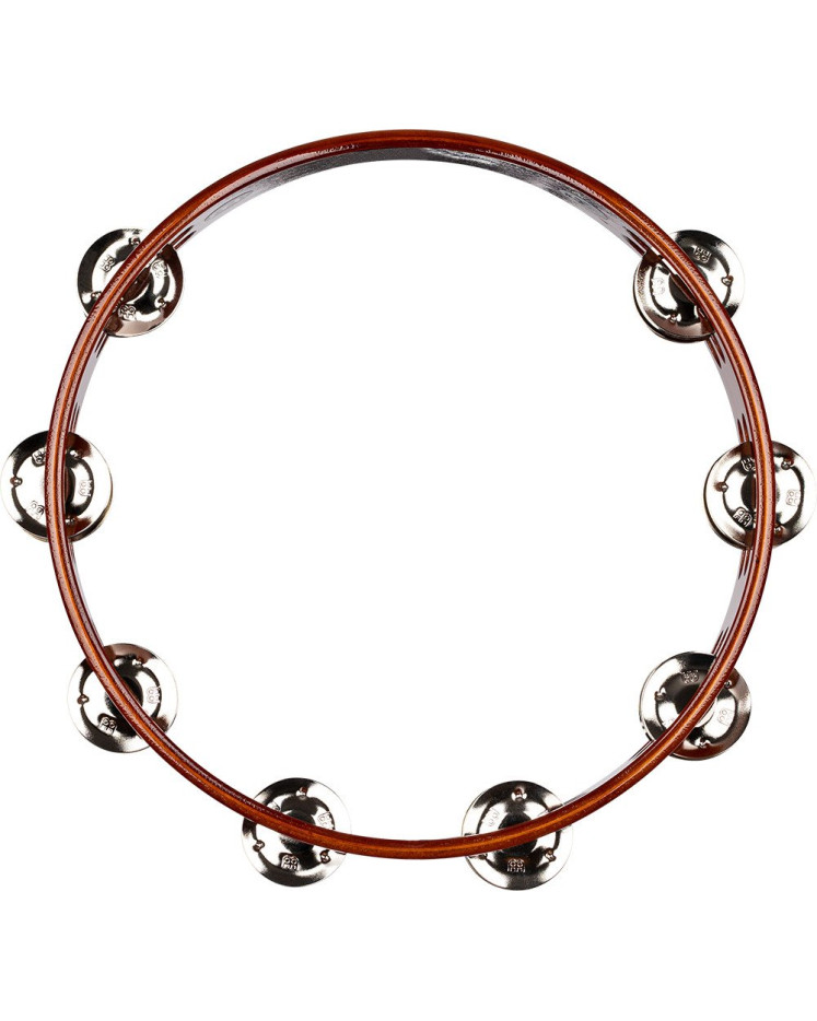 Meinl Percussion TA2AB Traditional Wood Series Tambourine - 10