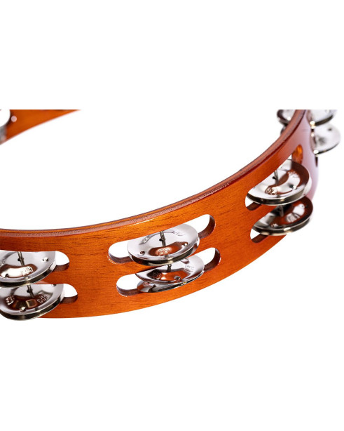 Meinl Percussion TA2AB Traditional Wood Series Tambourine - 10