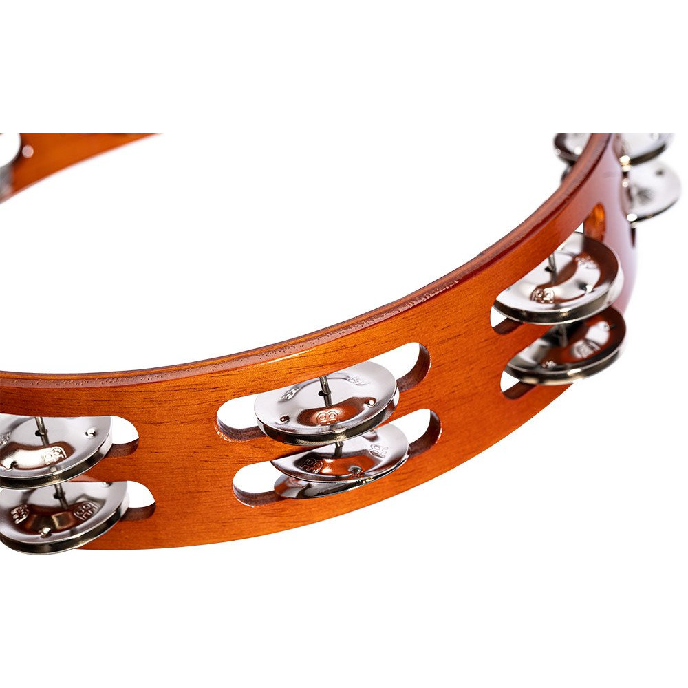 Meinl Percussion TA2AB Traditional Wood Series Tambourine - 10